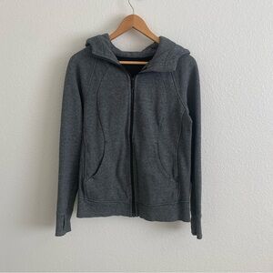 Lululemon Gray Zip-Up Hoodie